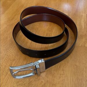 Reversible Savile Row Men's Top Grain Leather Belt Gently Used See pics